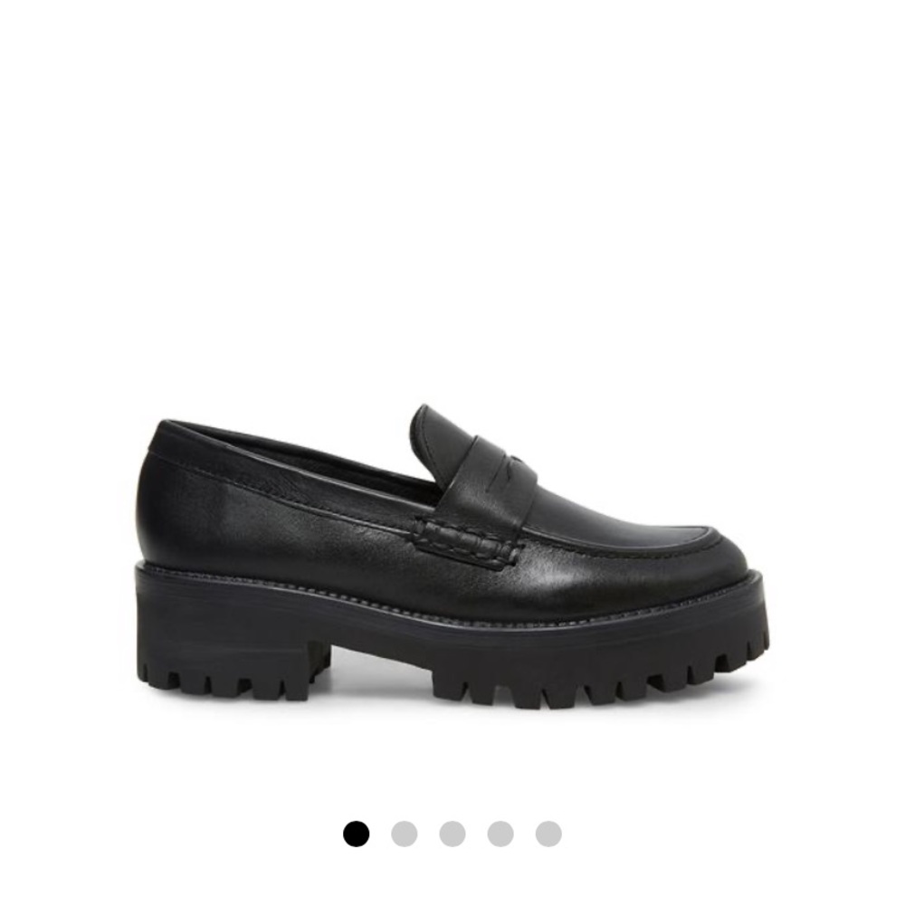CREW BLACK LEATHER Steve Madden